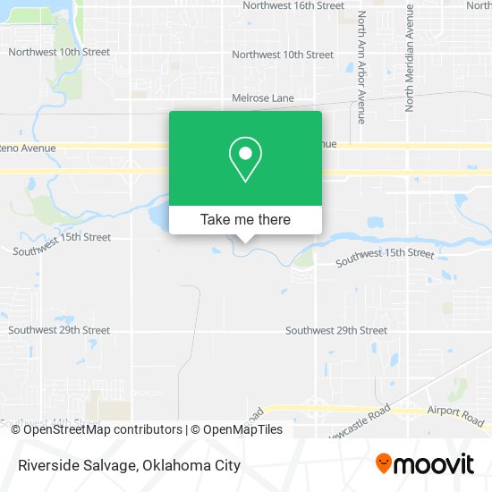 Riverside Salvage map