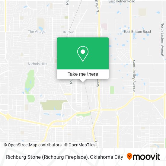 Mapa de Richburg Stone (Richburg Fireplace)