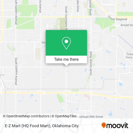 E-Z Mart (HQ Food Mart) map