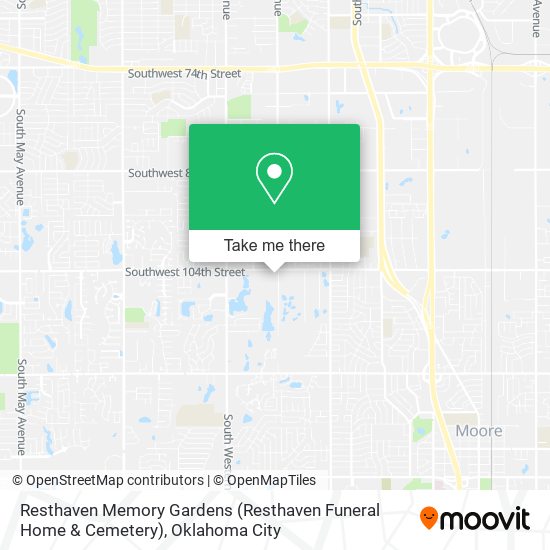 Resthaven Memory Gardens (Resthaven Funeral Home & Cemetery) map