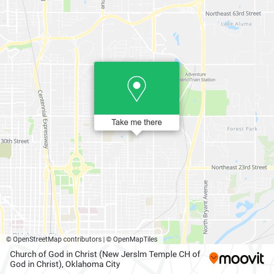 Church of God in Christ (New Jerslm Temple CH of God in Christ) map