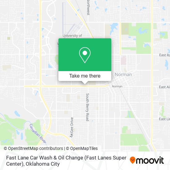 Fast Lane Car Wash & Oil Change (Fast Lanes Super Center) map