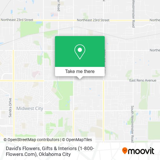 David's Flowers, Gifts & Interiors (1-800-Flowers.Com) map