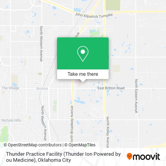 Thunder Practice Facility (Thunder Ion Powered by ou Medicine) map