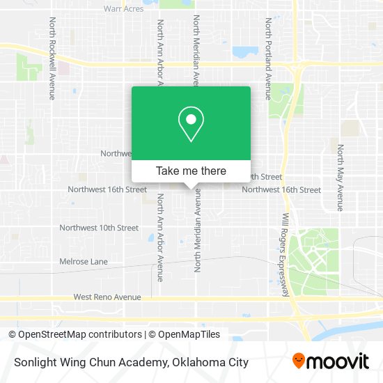 Mapa de Sonlight Wing Chun Academy