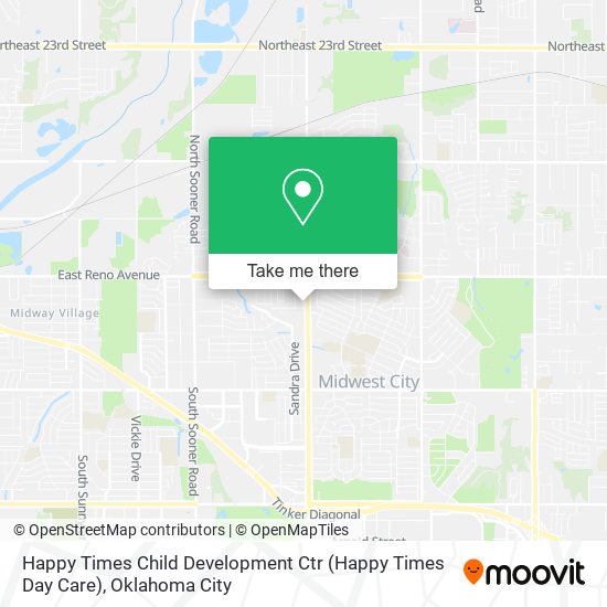 Happy Times Child Development Ctr (Happy Times Day Care) map