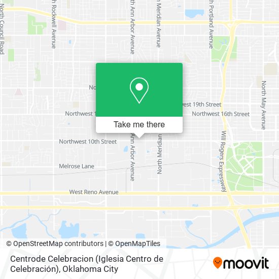 Centrode Celebracion (Iglesia Centro de Celebración) map