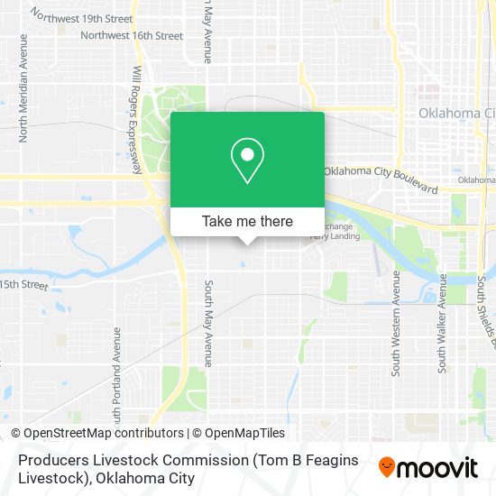 Producers Livestock Commission (Tom B Feagins Livestock) map