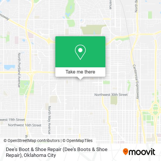 Dee's Boot & Shoe Repair map