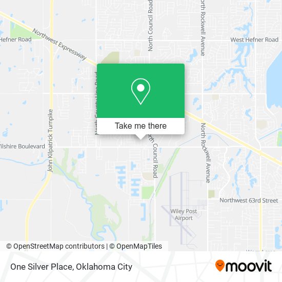 One Silver Place map