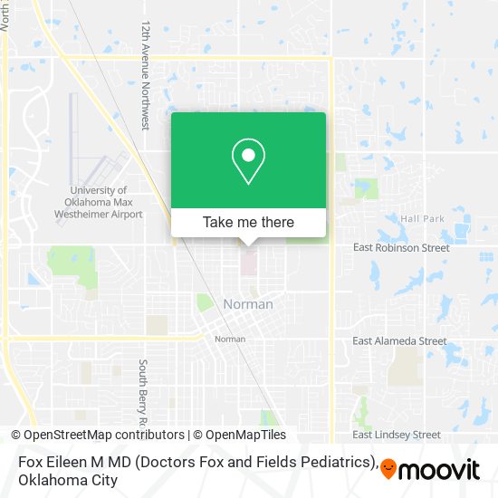 Fox Eileen M MD (Doctors Fox and Fields Pediatrics) map