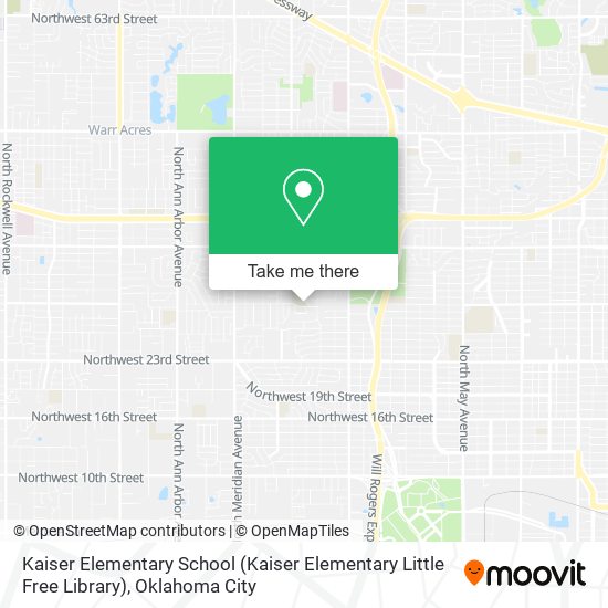 Kaiser Elementary School (Kaiser Elementary Little Free Library) map