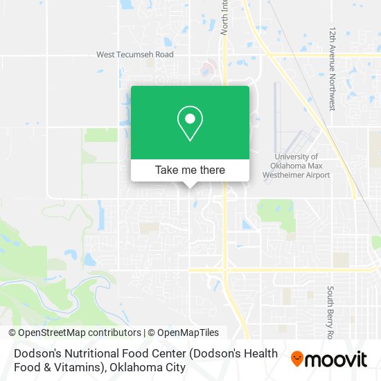 Dodson's Nutritional Food Center (Dodson's Health Food & Vitamins) map