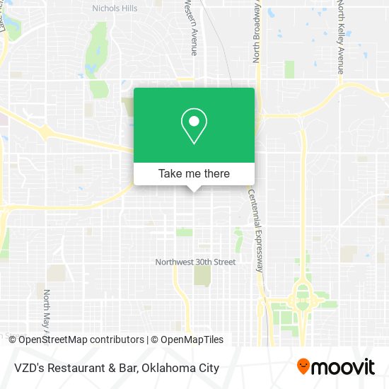 VZD's Restaurant & Bar map