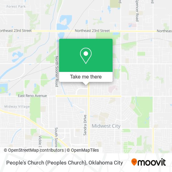 People's Church (Peoples Church) map