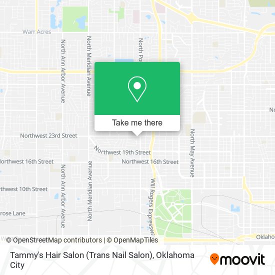 Mapa de Tammy's Hair Salon (Trans Nail Salon)
