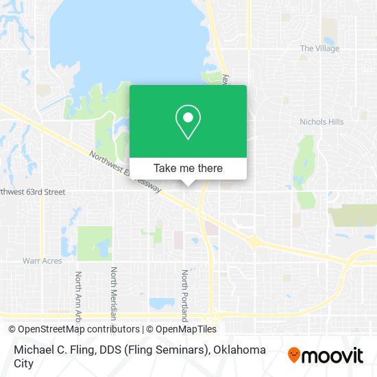 Mapa de Michael C. Fling, DDS (Fling Seminars)