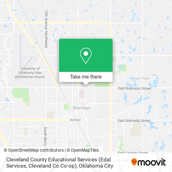 Cleveland County Educational Services (Edal Services, Cleveland Co Co-op) map