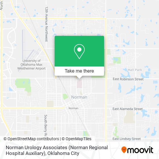 Norman Urology Associates (Norman Regional Hospital Auxiliary) map