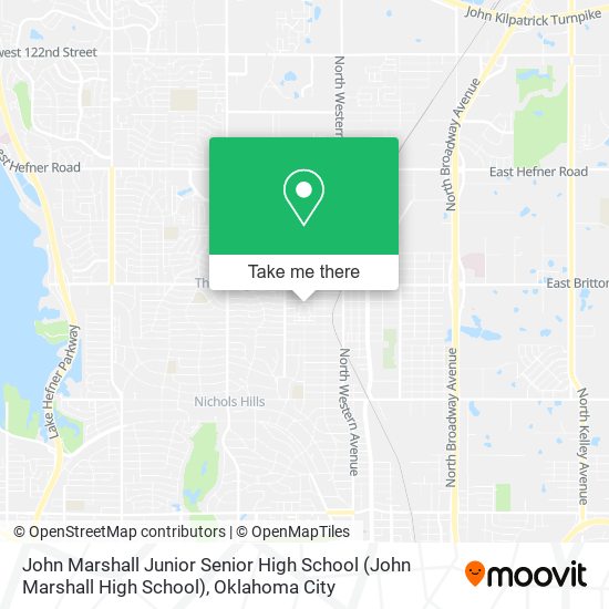 John Marshall Junior Senior High School (John Marshall High School) map