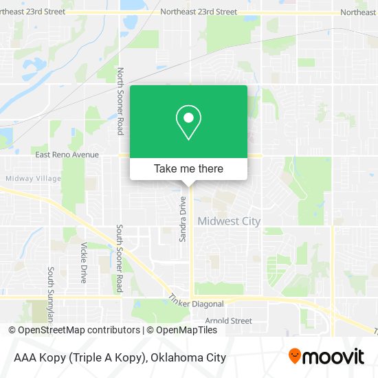 Mapa de AAA Kopy (Triple A Kopy)
