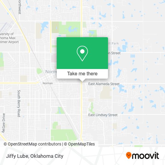 Jiffy Lube map