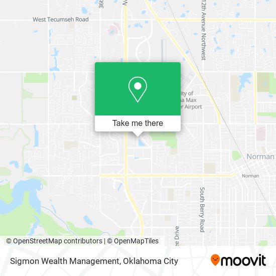 Sigmon Wealth Management map