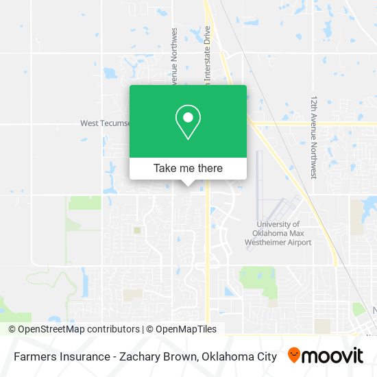 Mapa de Farmers Insurance - Zachary Brown