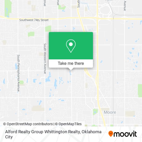 Alford Realty Group Whittington Realty map