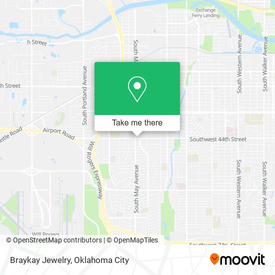 Mapa de Braykay Jewelry