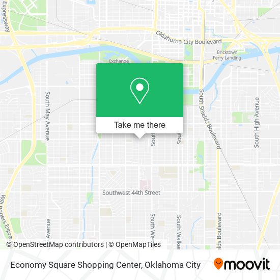 Economy Square Shopping Center map