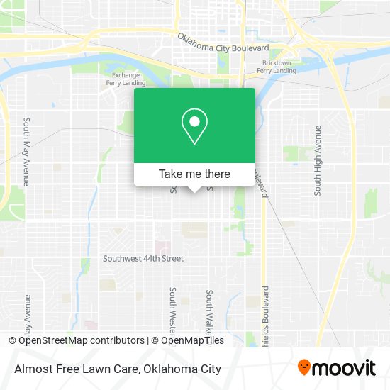 Mapa de Almost Free Lawn Care