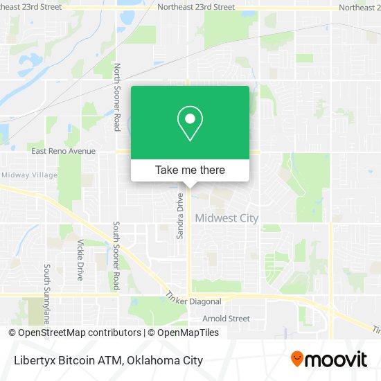 Libertyx Bitcoin ATM map