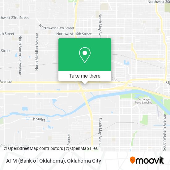 Mapa de ATM (Bank of Oklahoma)