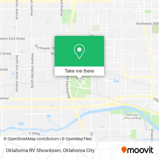 Oklahoma RV Showdown map