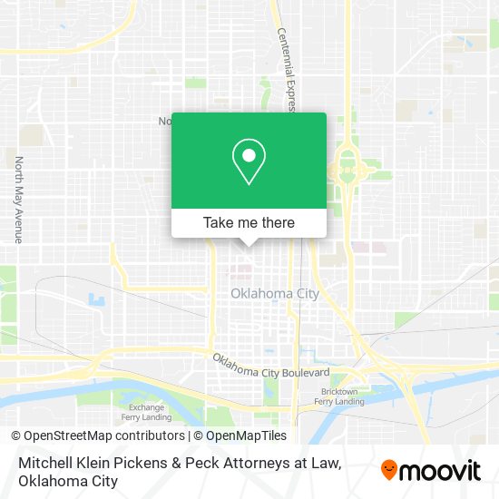 Mitchell Klein Pickens & Peck Attorneys at Law map