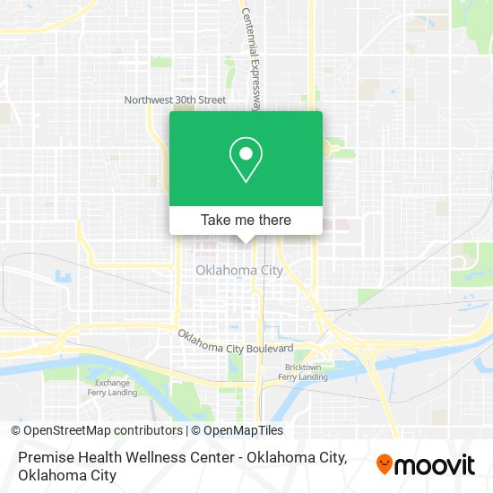 Mapa de Premise Health Wellness Center - Oklahoma City