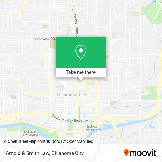 Mapa de Arnold & Smith Law