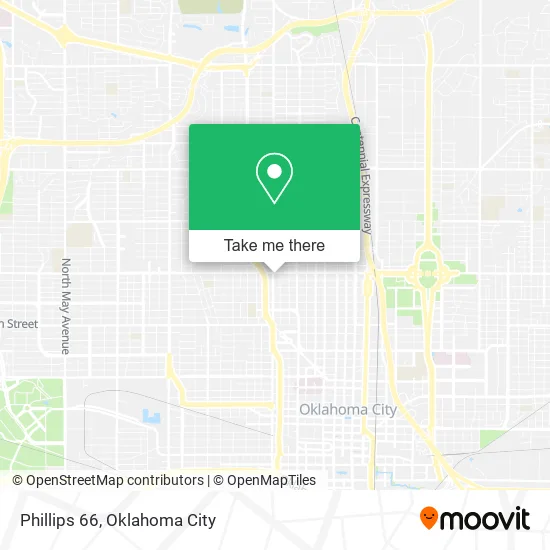 Phillips 66 map