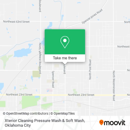 Xterior Cleaning Pressure Wash & Soft Wash map