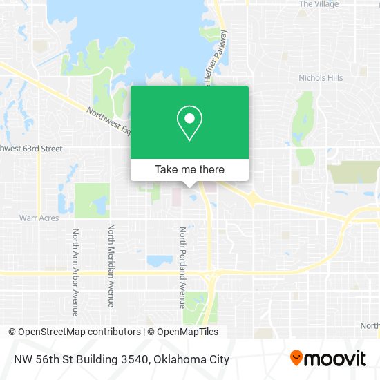 NW 56th St Building 3540 map