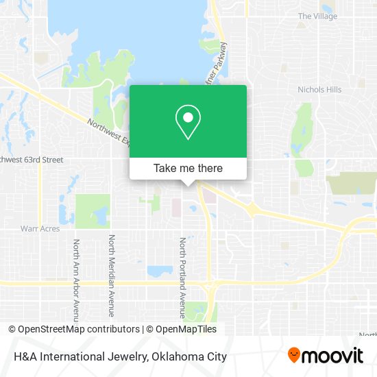 H&A International Jewelry map