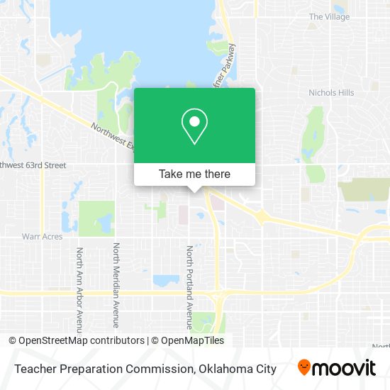 Teacher Preparation Commission map