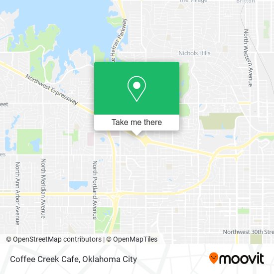 Coffee Creek Cafe map