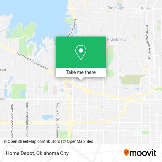 Mapa de Home Depot