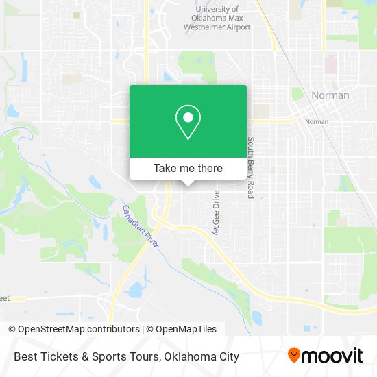 Best Tickets & Sports Tours map