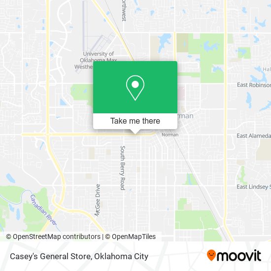 Mapa de Casey's General Store