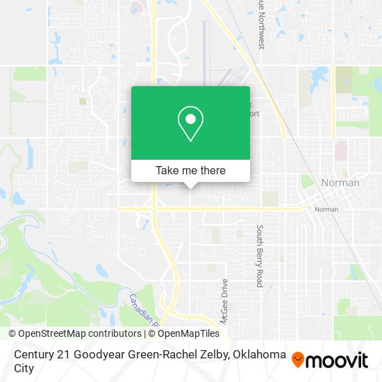 Mapa de Century 21 Goodyear Green-Rachel Zelby
