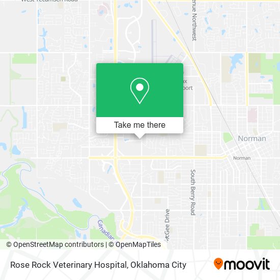 Mapa de Rose Rock Veterinary Hospital