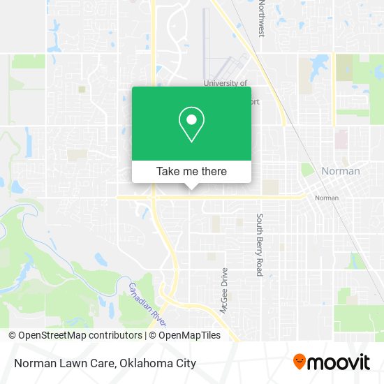 Norman Lawn Care map